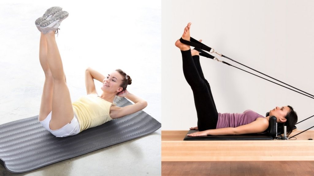 The Difference Between Mat and Reformer Pilates (and Why It